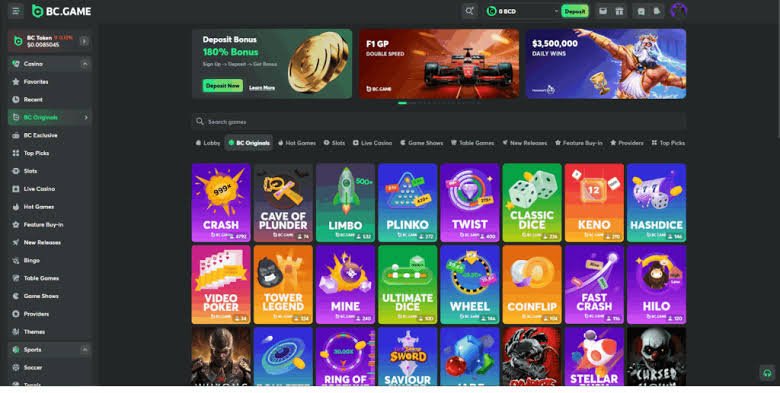 BC.Game Casino Argentina Tu guía completa