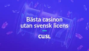 De 10 bästa casinona utan svensk licens 2023